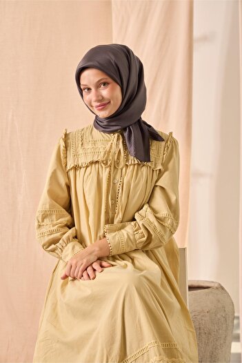 Silk Home Plain Shiny Scarf 75006-79