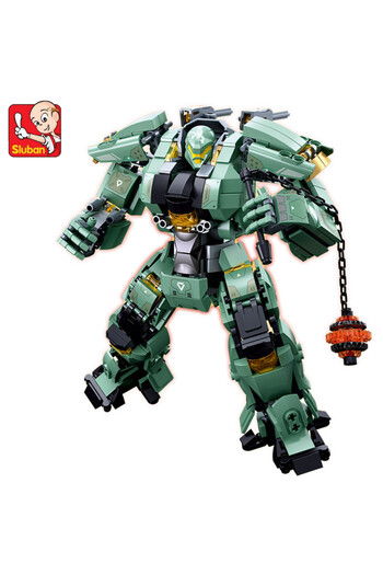 Sluban 542pcs no box 542Pcs Robot Building Blocks Set Classic Model DIY Bricks Educational Toys for Childre