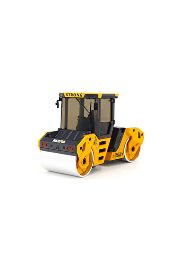 Choice 1724 Huina 1:50 Alloy Diecast Truck Double Wheel Roller Model Simulation Engineering Vehicle Car Mod