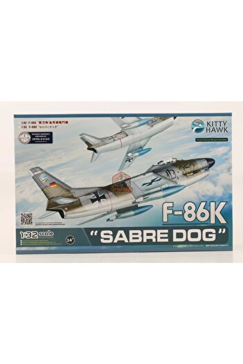 Choice نموذج تجميع جديد لطائرة كيتي هوك KH32008 F-86K "Sabre Dog" بمقياس 1/32