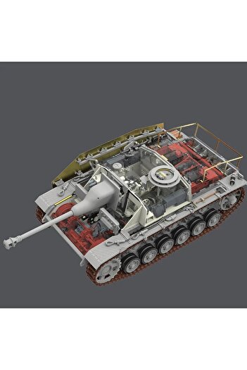 Choice Ryefield Model RFM 1/35 Assembling Tank Model Kit RM-5088 StuG.III Ausf.G Later Production Full...