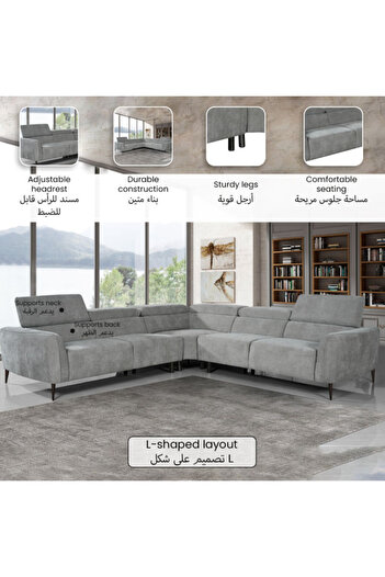 micasa Elegant and Modern Design 6-Seater Sofa Set