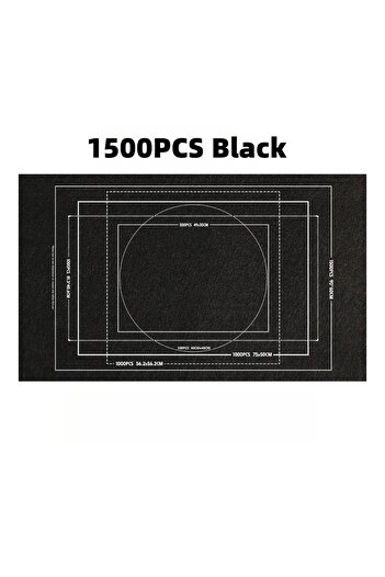 Choice Black MaxRenard Jigsaw Puzzle Mat Roll Up Puzzles Board for Up to 1500, 1000, 500 Pieces Large Porta