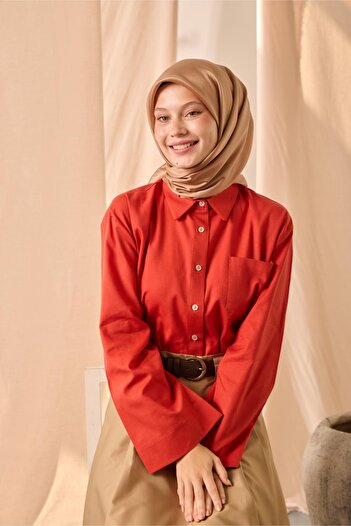 Silk Home Plain Shiny Scarf 75006-60