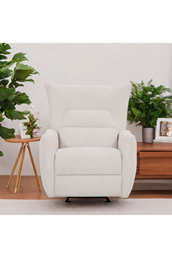 micasa Elegant and Modern Design 1-Seater Manual Glider Recliner Sofa