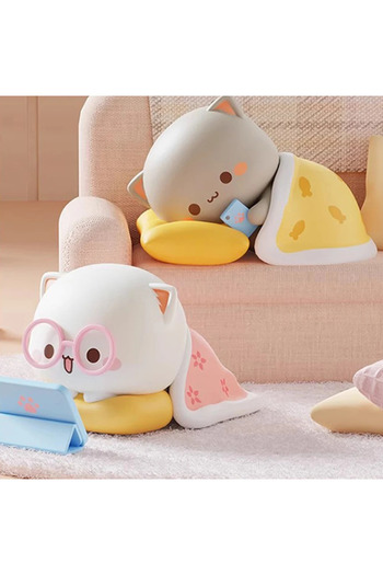 Choice 1PC Random Mitao Cat 4 Season Lucky Cat Cheap Cute Cat Blind Box Toys Blind Bag Cartoon Figure Doll