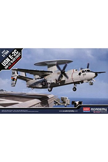 Choice مجموعة نموذج طائرة هوك آي VAW-113 "النسور السوداء" من أكاديمية 12623 بمقياس 1/144 E-2C، لعبة أطفال قابلة للتحصيل...