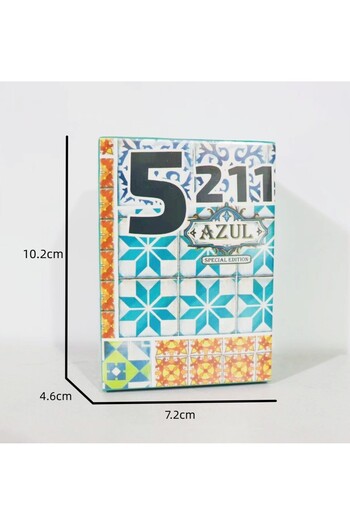Miniso Azul 5211 5211 Board Game Strategy Family Tile-Placement Fun for 2-4 Players Award-Winning Tabletop