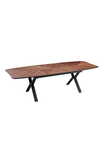 micasa Modern Design Veneer Extension Rectangular Table