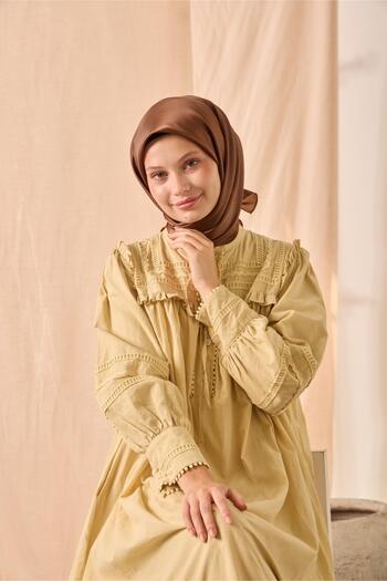 Silk Home Plain Shiny Scarf 75006-56