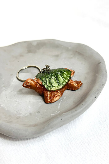 Uretti - Hülya 6683 6767 Handmade Symbol of Luck and Protection Turtle Keychain