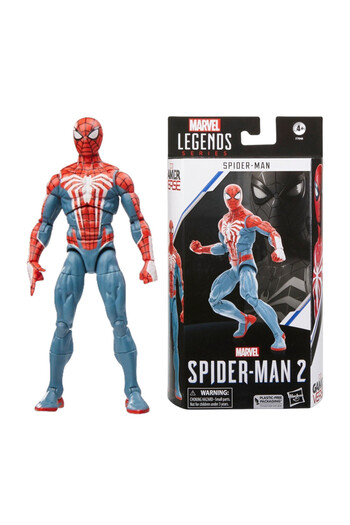 BANDAI SpiderMan Marvel Legends Gamerverse Spider-Man 2 Spider Man Action Figures PS5 Game Edition Doll Hot