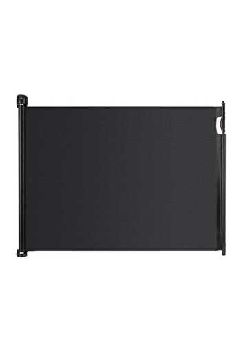 NUKIDO Safety gate, retractable for stairs and doors, made of ABS and PVC, easy folding and...