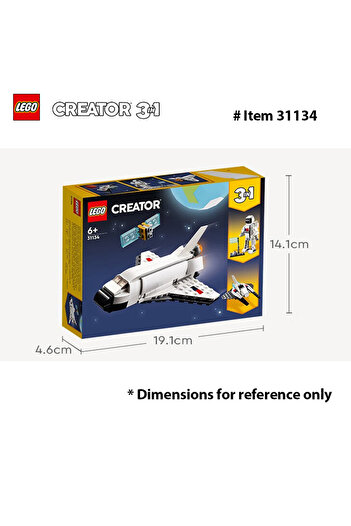 Choice 31134 ليجو 31134 كريتور 3 في 1 لعبة بناء مكوك فضائي للأطفال، فكرة هدية إبداعية للأولاد والبنات