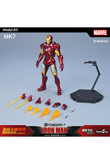 Choice مجموعة نموذج MK7 OPP Bagged Iron Man من Mecha MARK VII Fondjoy 1/12 The Infinity Saga MK7 Collect