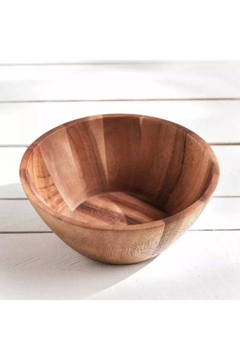 Billi Ribbed Billy Wooden Bowl 30 cm