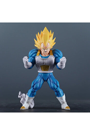 BANDAI no boc 25cm Dragon Ball Anime Super Take Exercise Vegeta Action Figure Pvc Model Statue Collection D