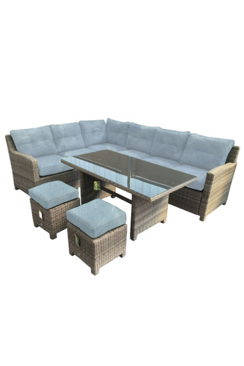 Living Accents 5-Piece Corner Seating Set