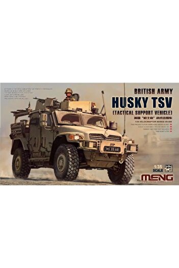 Choice مجموعة تجميع نموذج مركبة الدعم التكتيكي للجيش البريطاني Husky TSV من طراز Meng VS-009 بمقياس 1/35 SuperWar
