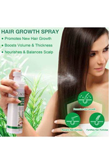 OEM Hair growth spray with rice protein and vitamin B7, 120 ml, ALIVER®