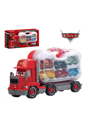 Choice with box Disney Pixar Car Lightning Mcqueen Set Figures Jackson Storm Mack Uncle Truck Pull-back Car