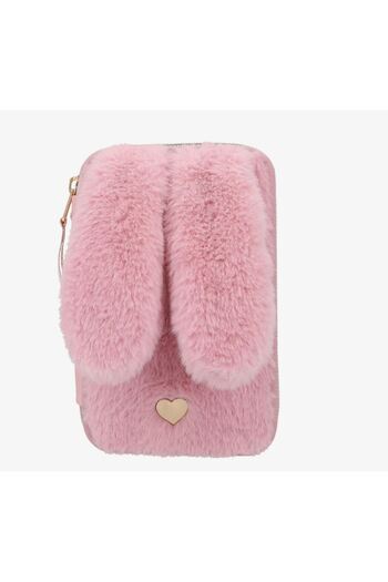 Top Model Girl Child Plush Rabbit Pencil Case 412864