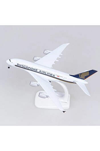 Choice A380 Singapore Metal Aircraft Airliner Model 20cm 1:400 Singapore Airlines A380 Metal Replica Alloy