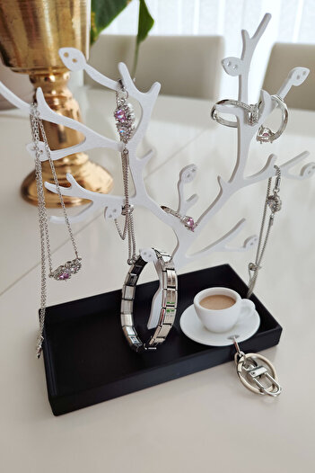 JoyShine Elegant Jewelry Tree and Organizer, Necklace, Earring, Ring Stand