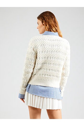About You METTE white sweater