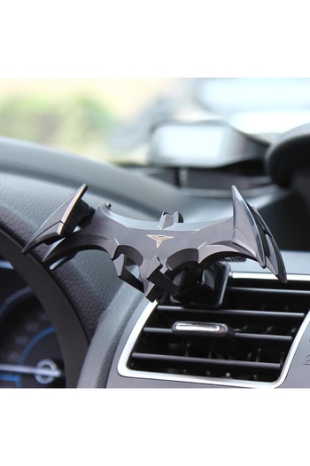 Choice A Plastic clamp hot Arrival Batman Gravity Buckle Type Car Phone Holders Air Outlet Navigation Suppo