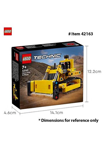 Choice 42163 LEGO 42163 Technic Heavy-Duty Bulldozer Building Set, Kids’ Construction Toy, Vehicle Gift for