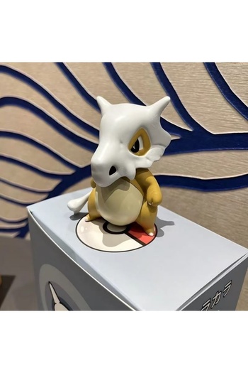 Miniso 1 Pocket Monsters Cubone Removable Bones Pokemon Cute version Anime Action Figure Toys