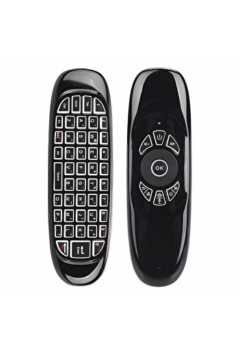 zola Telecomanda universala 3 in 1 , smart TV, tastatura qwerty, functie air mouse, Plug & Play