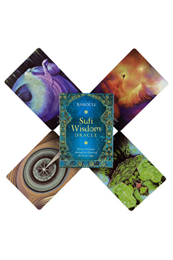 Choice TS94 Sufi Wisdom Oracle Cards A 44 Tarot English Visions Divination Edition Deck Borad Playing Games