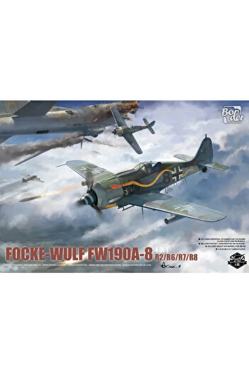 Choice BORDER BF-009 Focke-Wulf FW-190A-8 4 in 1 (R2; R6; R7; R8) 1/35 Assembled Aircraft Model Kit