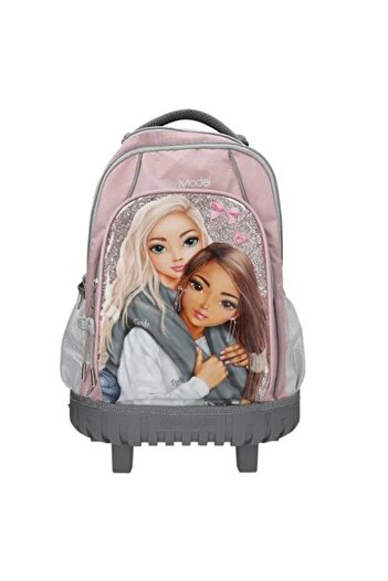 Top Model Girl's Wheeled Backpack with Pull Rod 413317