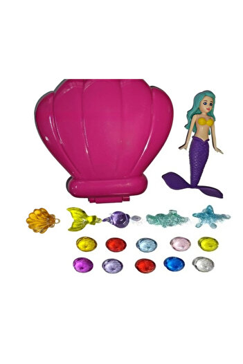 Choice 17pcs Mermaid Pool Toy Shell Funny Spin Princess Floats Summer Swimming Water Toys Magical Floating