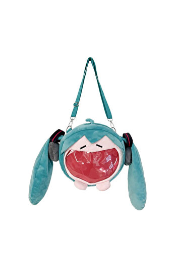 Choice bag 2025 Hatsune Miku Shoulder Bag New Backpack Cute Anime Girl Plush Cartoon Kawaii Knapsack Studen
