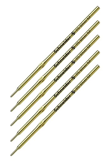 hapshoe Schneider 5 Pieces Silver Color Leather Drawing Pencil