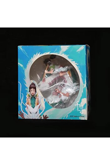 BANDAI A new Cartoon Anime Figure Ogino Chihiro And Nigihayami Kohakunushi Action Figures Pvc Action Model.