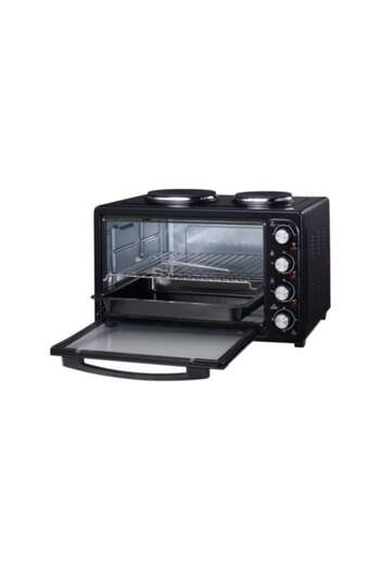 ALBATROS Electric Oven A45BP2, 45L, 2 Electric Plates, 4 Stainless Steel Heating Elements, Temp. Con