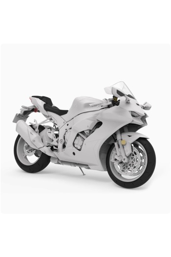Choice Plastic Toy Model Kit Ornament MT-007 Kawasaki Ninja ZX-10R MotorcycleMENG 1/9 Fast transportati...
