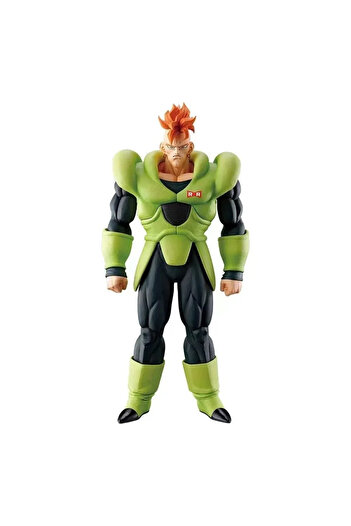BANDAI A 29cm/11.42in Anime Dragon Ball Z ANDROID 16 Figure Action Figures PVC Statue Collection Model Toy.