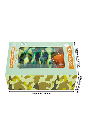 Choice Game Set Game Set - Indoor and Outdoor Suction Cup Throwing Game - POP Competition Mixed Color Darts