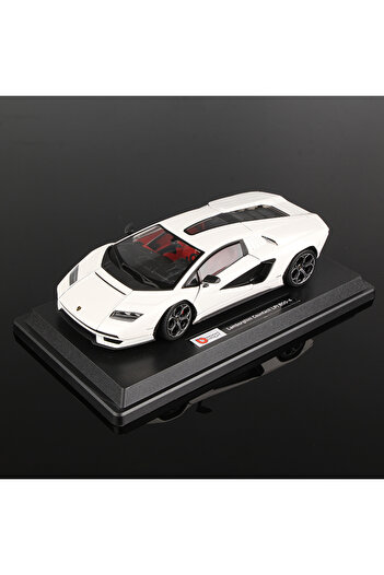 Choice WHITE Bburago 1:24 Lamborghini Countach LPI 800-4 Classic Replica Super Car Alloy Die Cast Vehicles