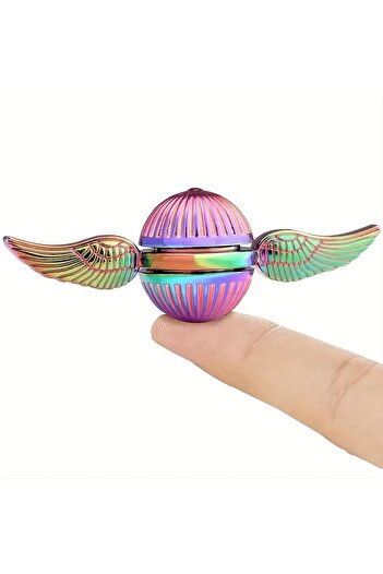 Choice 1pcs sa Fidget Spinner Magic Power Orb Anxiety Toys,Stress Relief Reducer Spin Fidgets Finger Spinne