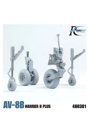 Choice ROCKIT 480301 1/48 AV-8B Harrier الجيل التالي من معدات الهبوط المطبوعة ثلاثية الأبعاد (لـ UMA D1001) العسكرية...