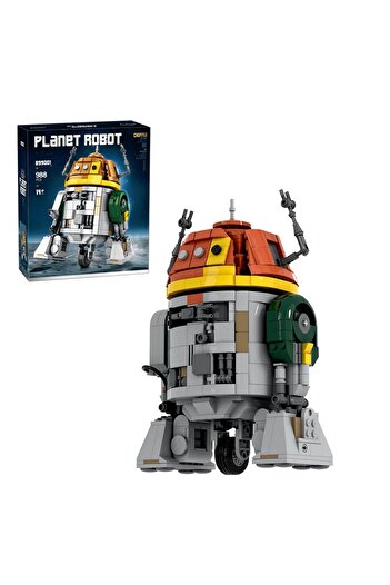 Choice with box Movie Space War Chopper C1-10P Robot Model Buildings Sets,Rebel Group Buildings Blocks Bric