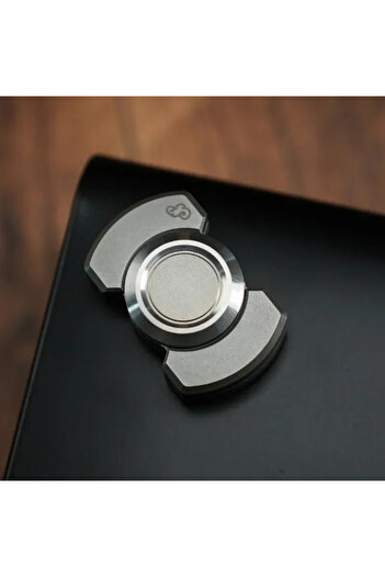 Choice Silver Metal Magnetic Slider Transform Hand Spinner Push Card Mini EDC Stress Relief Push Card Adult