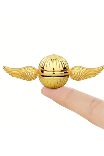 Choice Gold 1pcs sa Fidget Spinner Magic Power Orb Anxiety Toys,Stress Relief Reducer Spin Fidgets Finger S